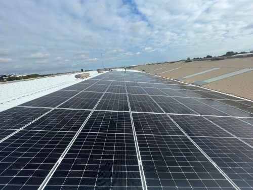 Instalacion fotovoltaica sobre cubierta de 600 KW